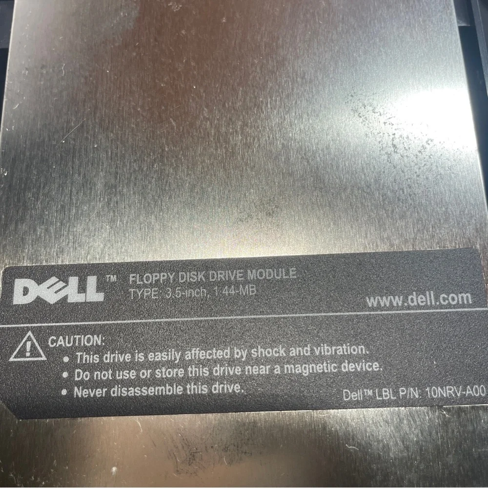 Dell Floppy Disk Drive Module - 3.5” Lap Top Accessory Black